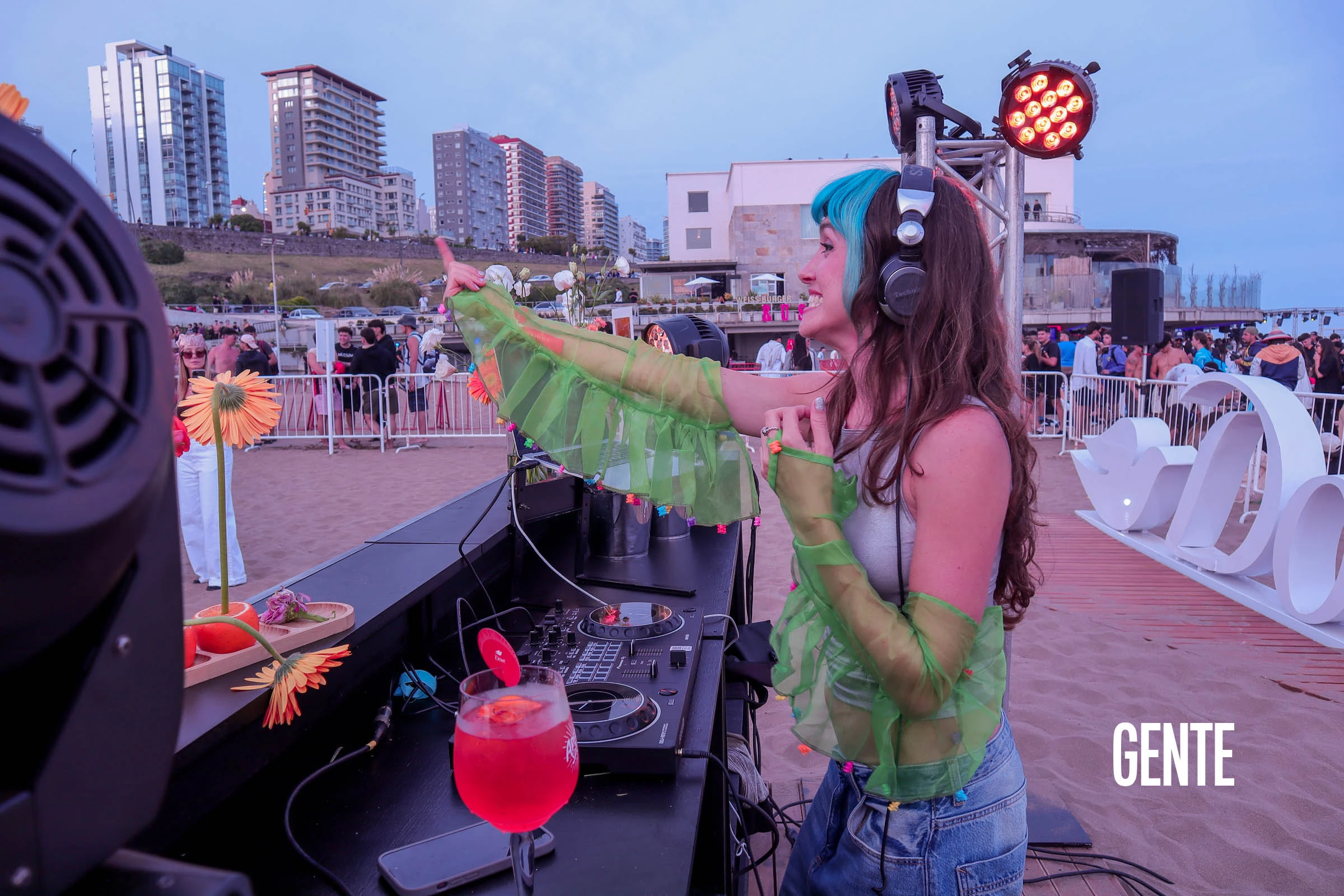 Cande Vetrano a puro ritmo. 