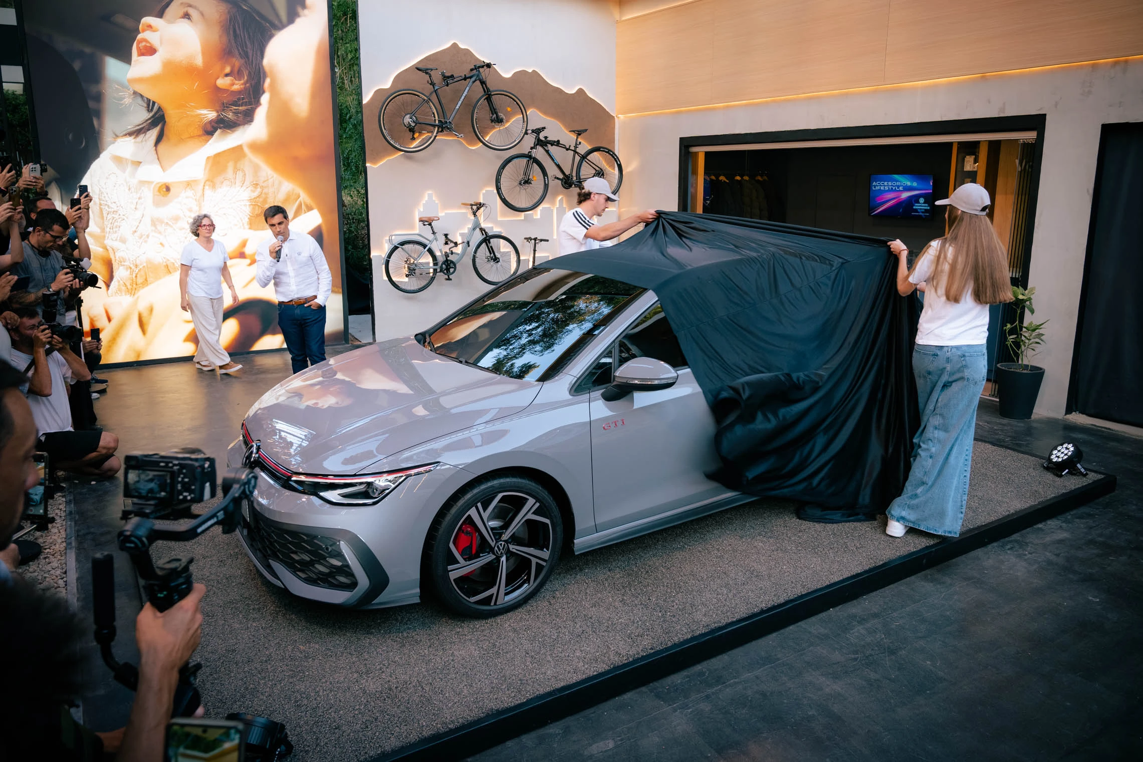 El nuevo Golf GTI se presentó en avant première.