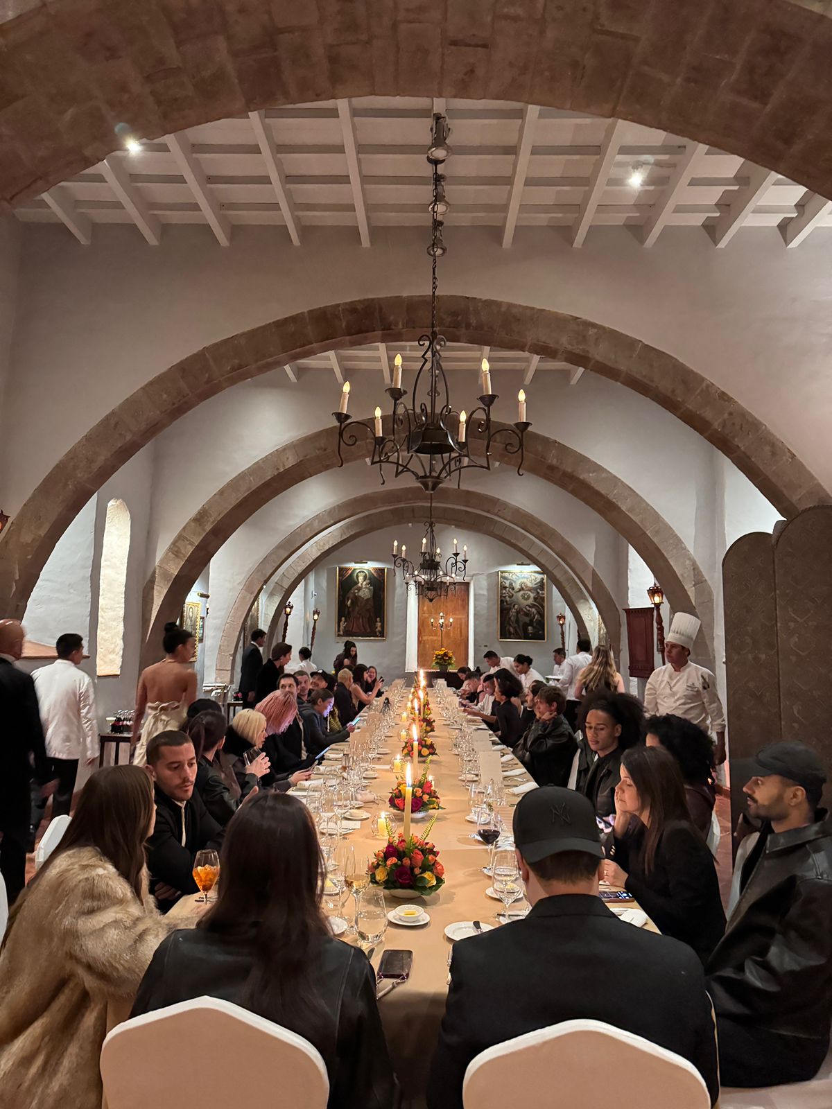 Durante el viaje los invitados disfrutaron una serie de eventos exclusivos.