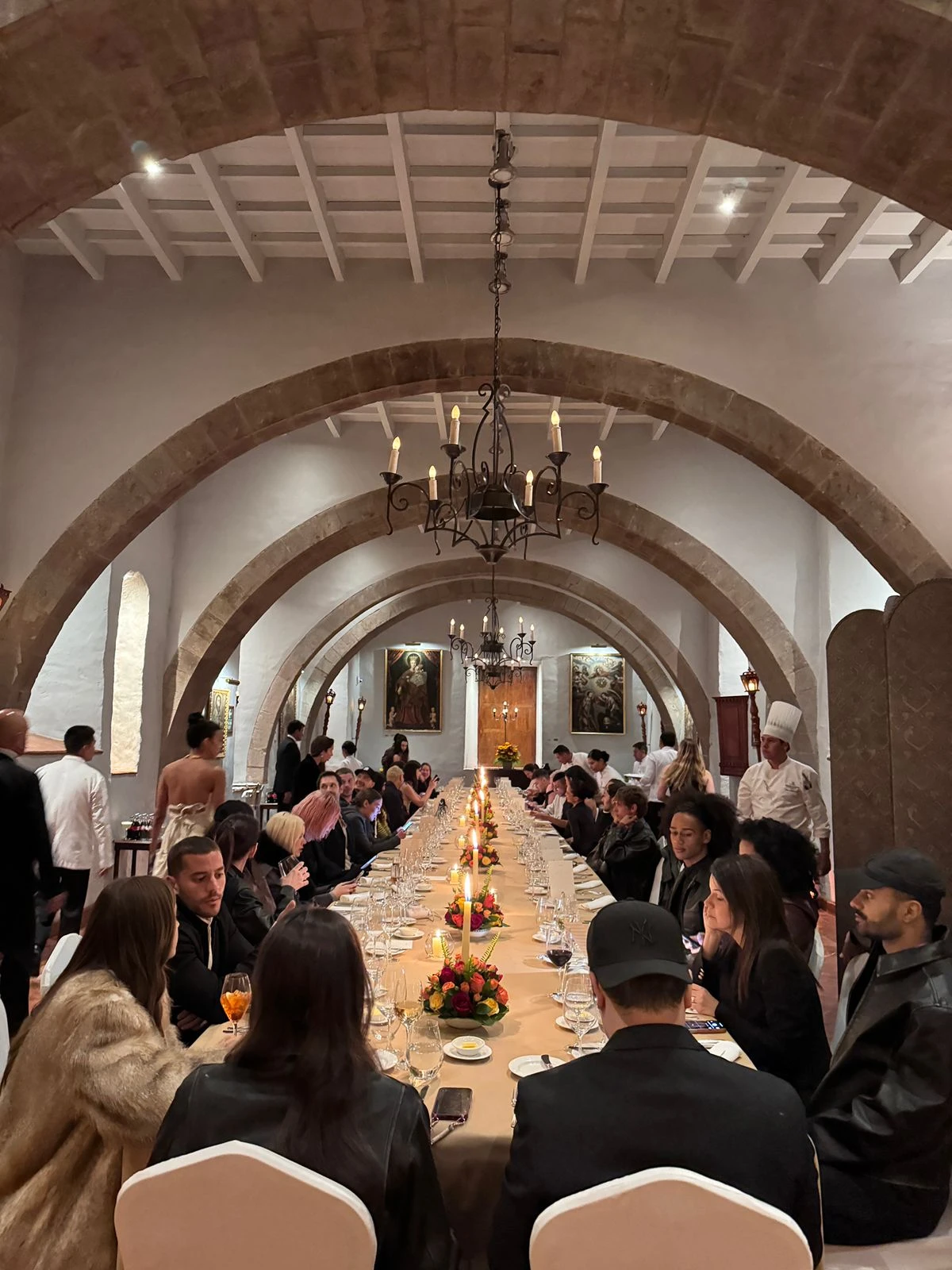 Durante el viaje los invitados disfrutaron una serie de eventos exclusivos.