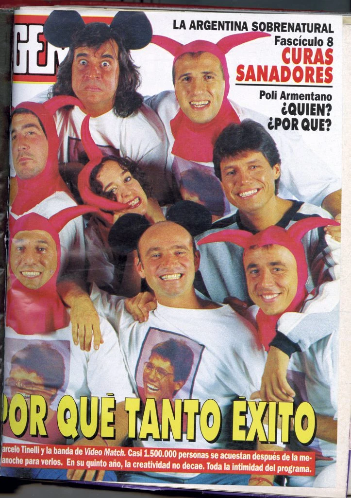 Tapa de GENTE de 1994: "Casi 1.500.000 personas se acuestan después de medianoche para verlos".