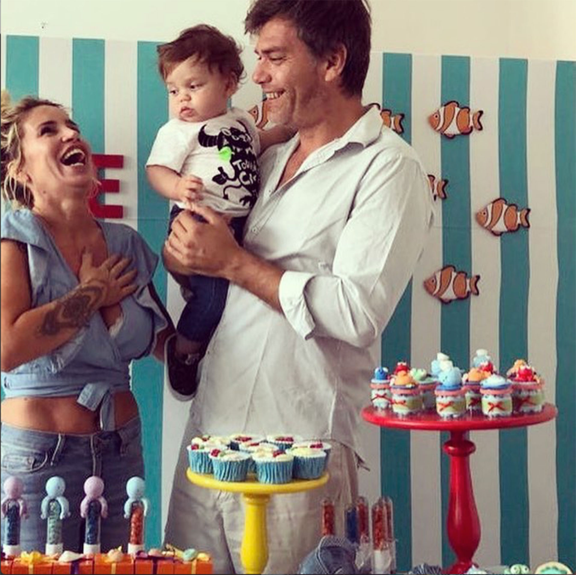 Florencia Peña y Ramiro Ponce de León festejaron el primer cumple de ...