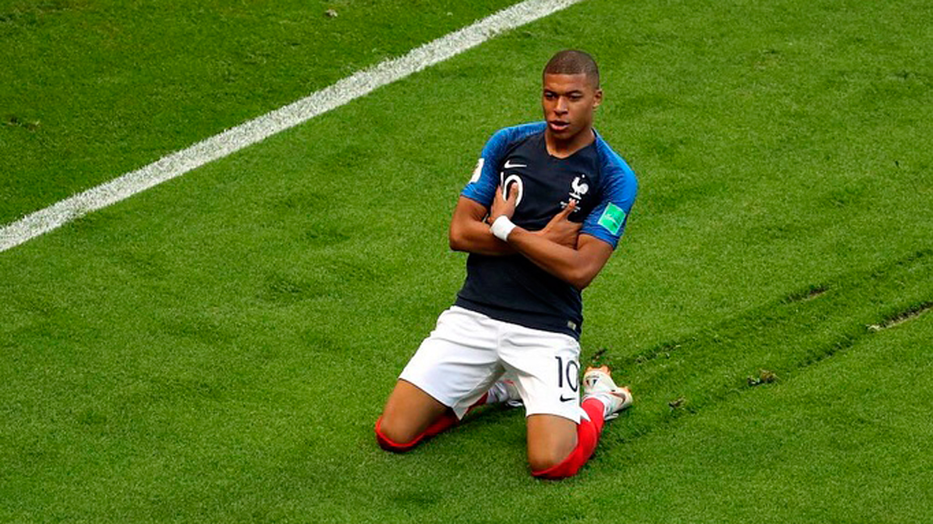 Imparable en serio: frente Argentina, Mbappé fue más rápido que Usain Bolt