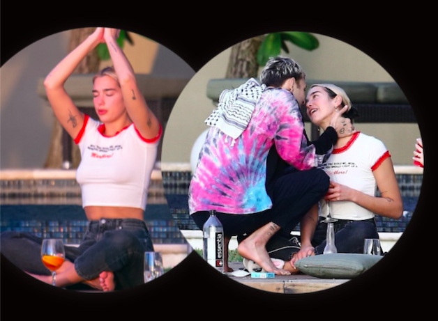 Exclusivo: Dua Lipa y su terapia de yoga y besos con Anwar Hadid en Miami