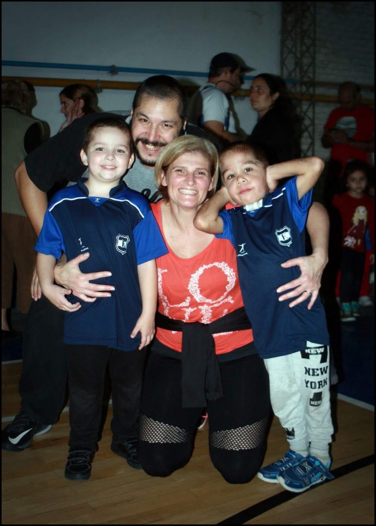 Familia Coen... casi a pleno.