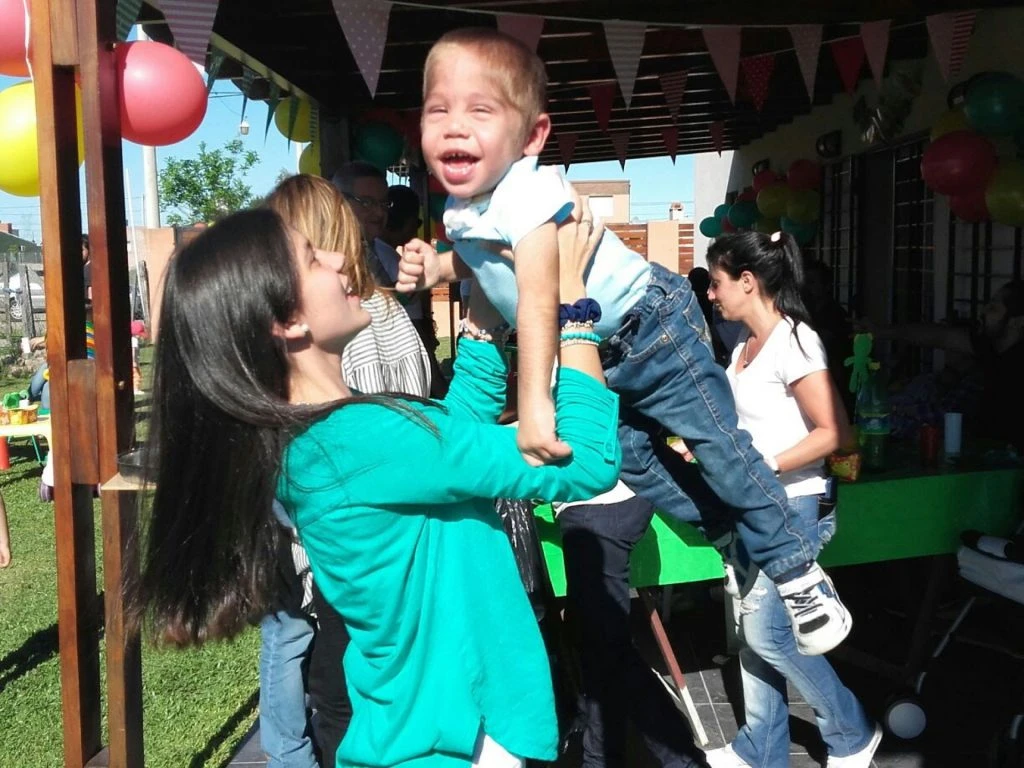 Agus & Walter. Según Ingrid, ella fue la primera en entender cómo cuidar a Wally.