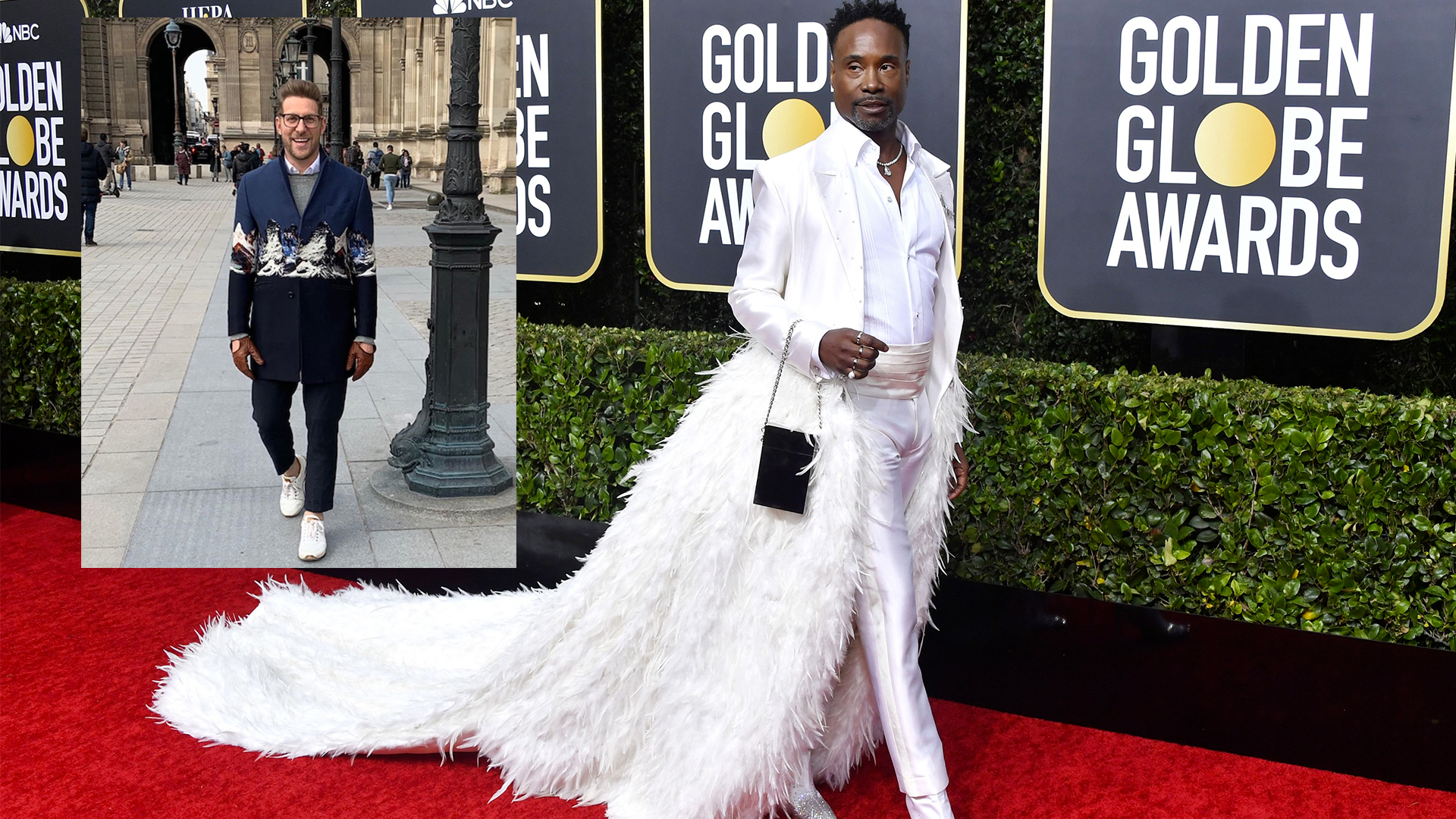 Quién es el argentino que vistió a Billy Porter en los Golden Globes