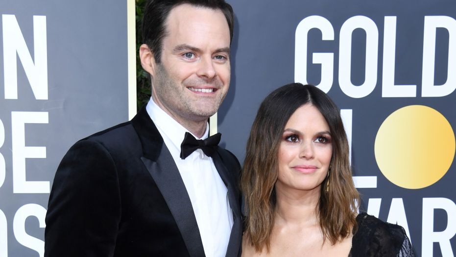 Rachel Bilson y Bill Hader debutan como pareja en la alfombra roja de los Golden Globes 2020