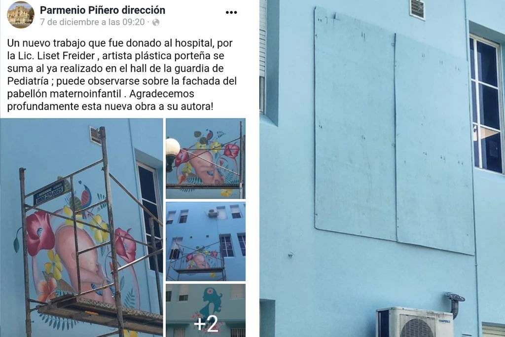 Censura en el Hospital Piñero.