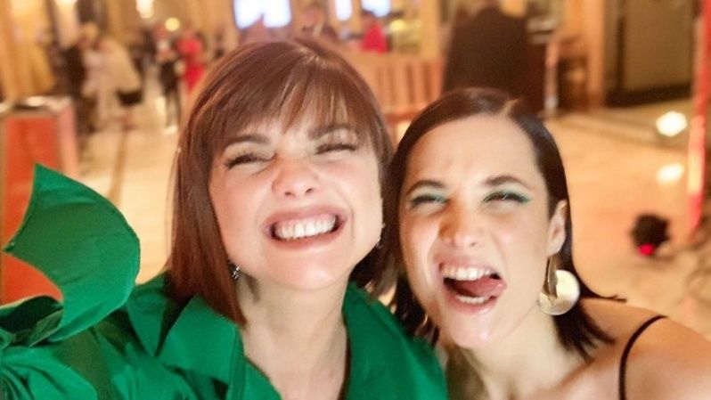 Araceli Gonzalez y Flor Torrente se divierten juntas