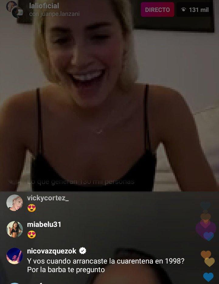 Lali fue la responsable de este encuentro que siguieron en vivo más de 130 mil personas.