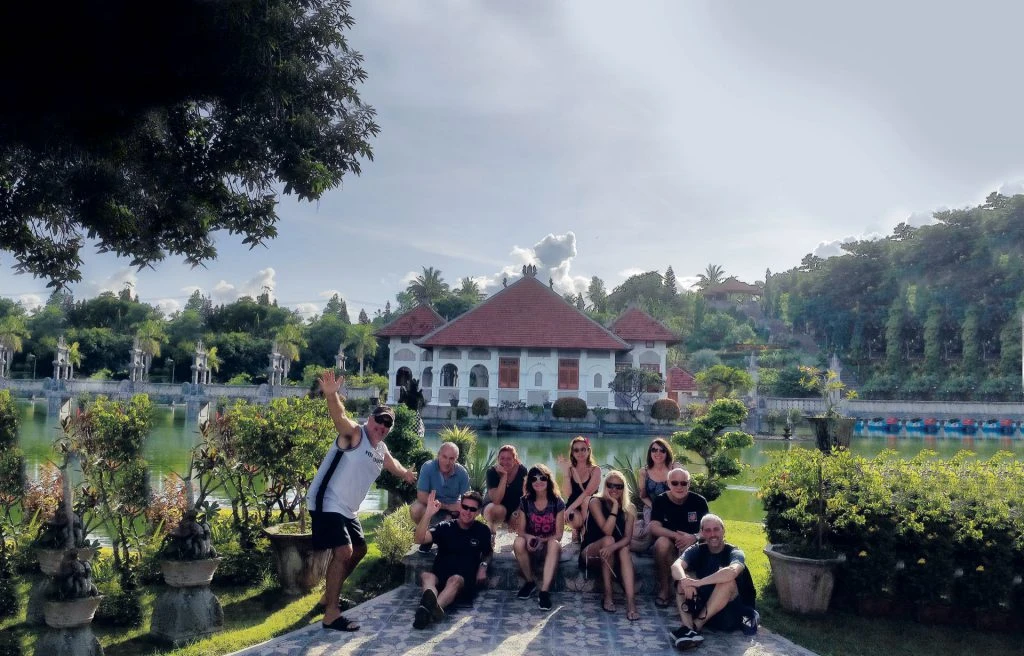 El grupo liderado por Ghiotto llegó a Indonesia a principio de marzo. 