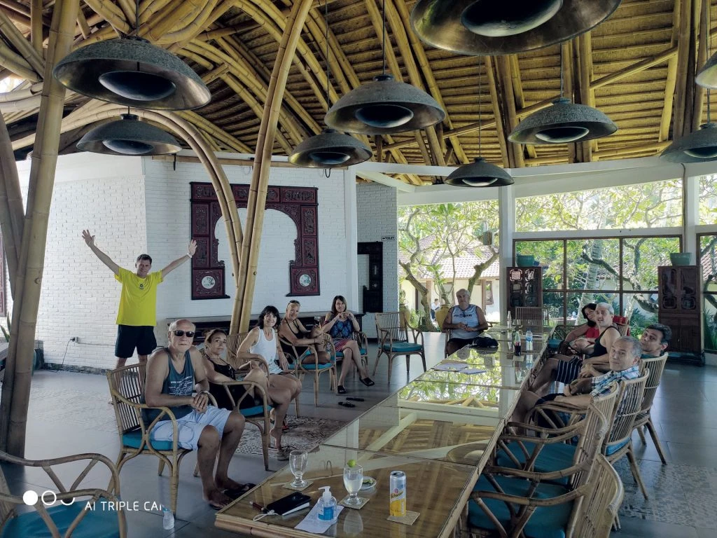 Antes de que se declarara la pandemia, los argentinos disfrutaron unos días en Bali