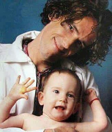 Vera suele compartir bellos recuerdos con su papá, Luis Alberto Spinetta . 