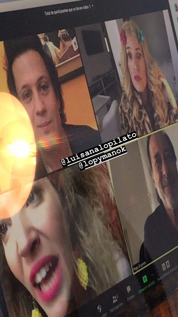 Infaltable: la foto de la "videochantada" de Casados con hijos.