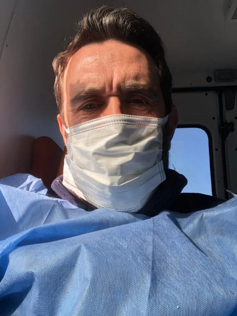 Mario Ponce tuvo coronavirus y pudo donar plasma luego de que dos pruebas PCR dieran negativo.