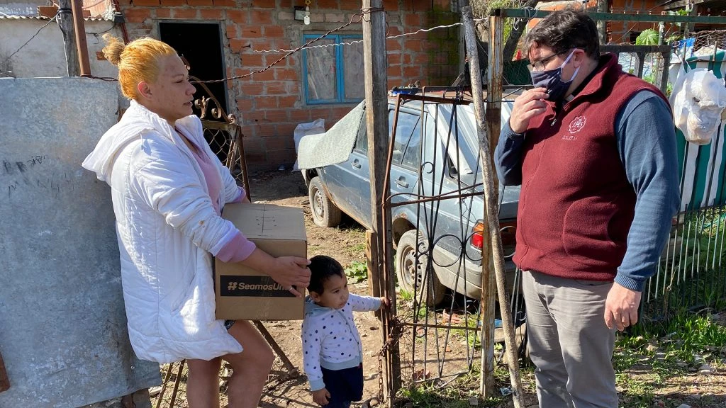 Muchas familias perdieron sus ingresos ya que viven del trabajo informal. Para ellos la caja de Seamos Uno resultó ser una ayuda invaluable. 