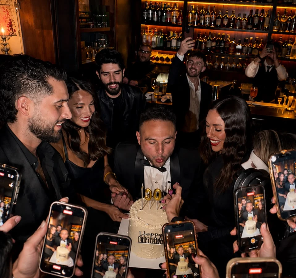 Leo Saleh celebró su cumpleaños junto a referentes del mundo empresarial y la moda.