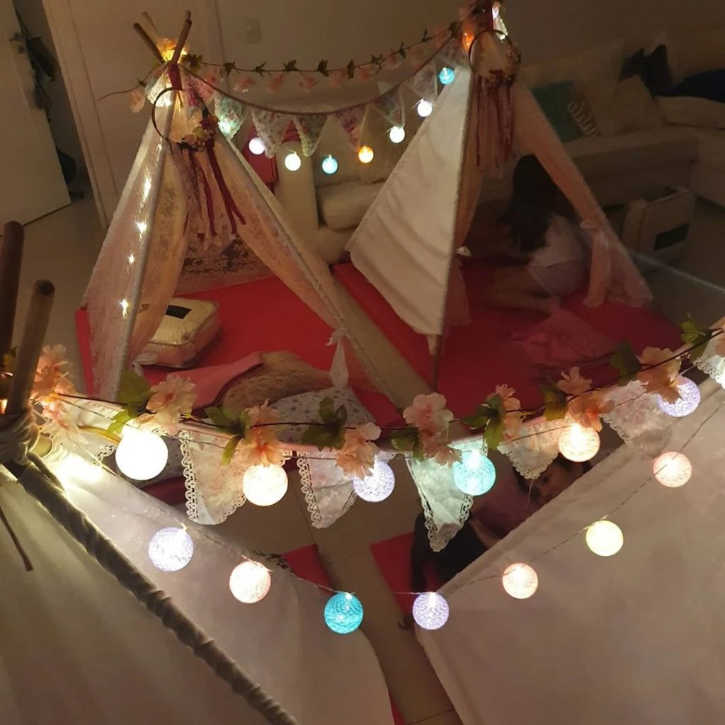 Camping glam para un cumpleaños muy especial. 