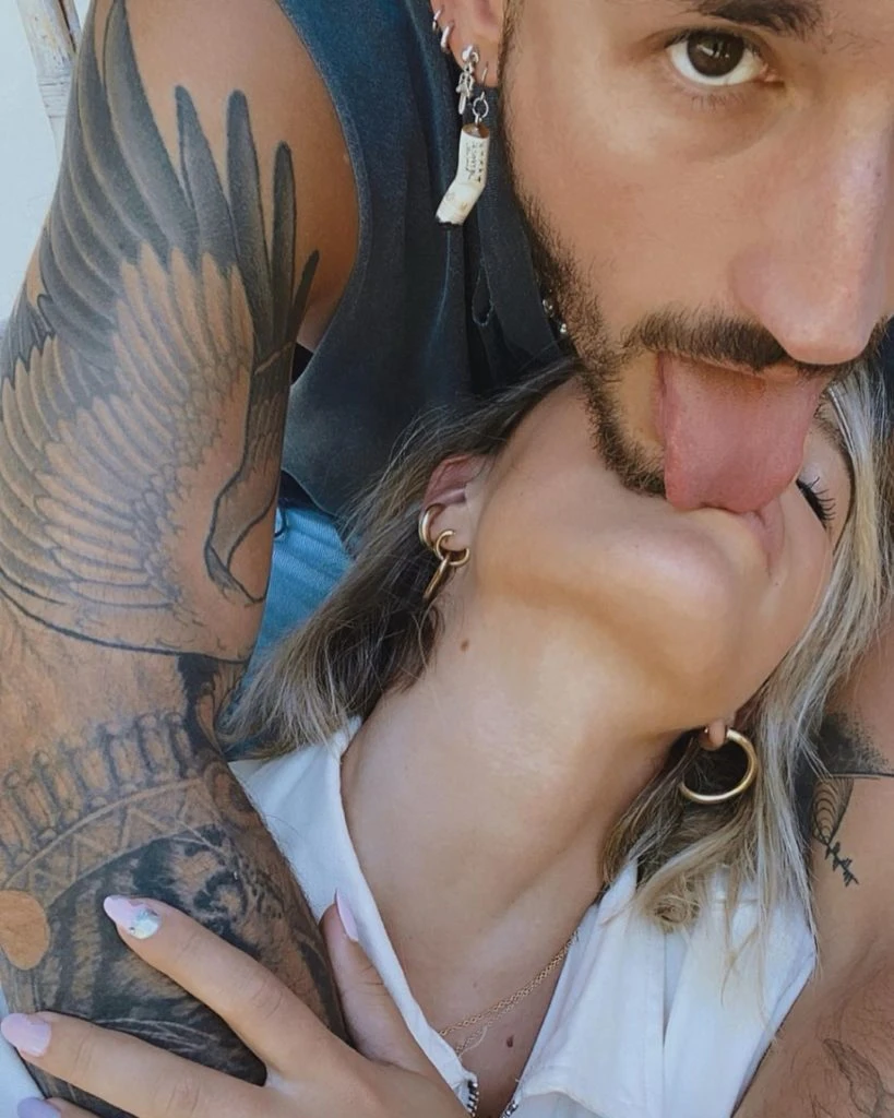 El verano del hemisferio norte encontró a la pareja muy bien plantada...