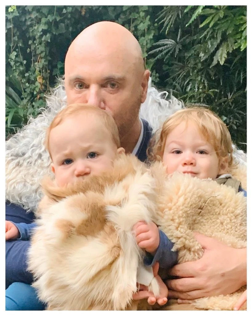 El 16 de junio Germán festejó su "primer cumpleaños con estos dos! Cómo puede cambiar la vida así. Tanto ❤️."