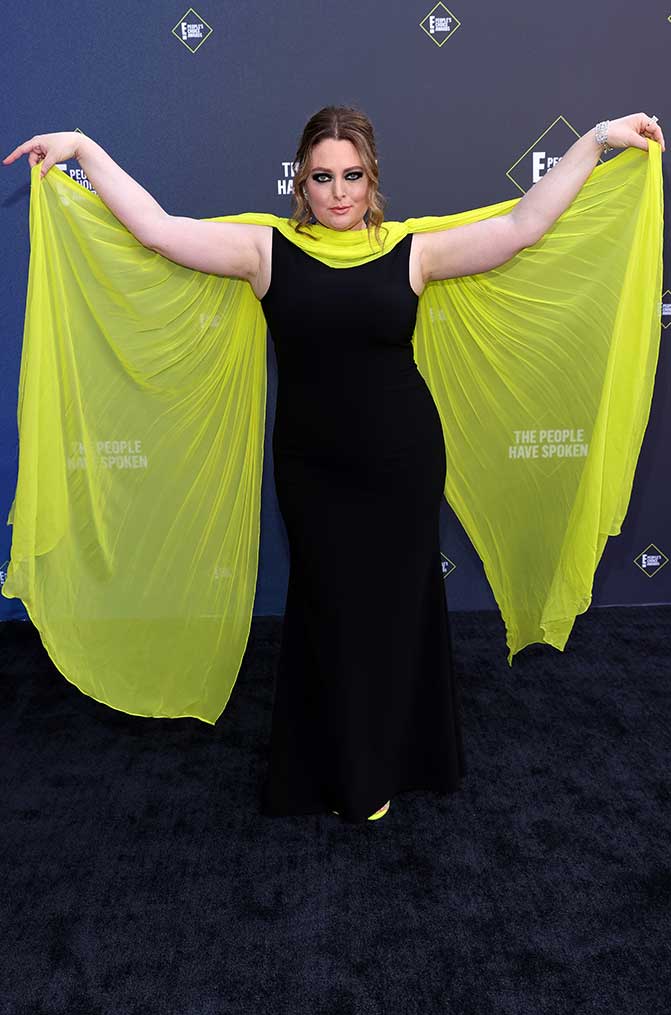 Lauren Ash by Christian Siriano