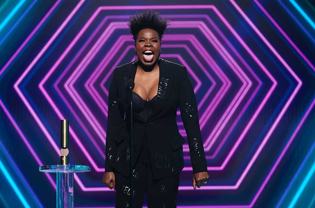 Leslie Jones by Christian Siriano