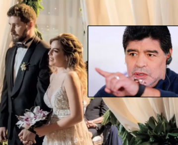 Difunden tremendo audio de Maradona revelando el motivo por el que no fue a la boda de Dalma: “Son ladrones y...”