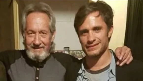 Gael García Bernal y su padre, José Ángel García