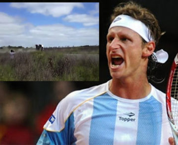 El video del impactante choque de David Nalbandian: dio cuatro vueltas y salió ileso