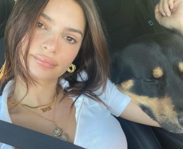 Emily Ratajkowski fue mamá y mostró a su bebé por primera vez con una tierna postal