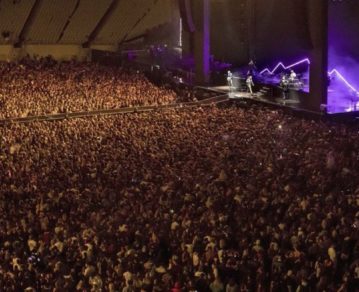 Cómo fue el recital más grande del mundo desde el inicio de la pandemia, que juntó a 50.000 personas