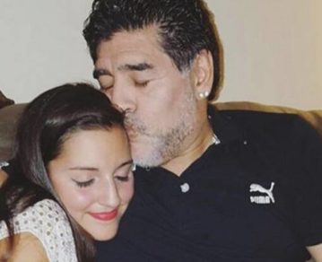 Puro amor: el divertido video de Diego Maradona que Jana compartió para recordarlo