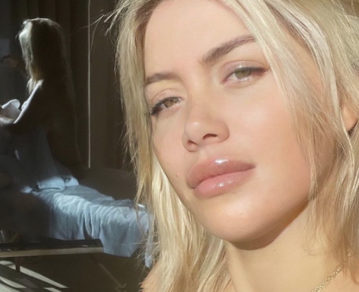 Wanda Nara reveló por qué pasa las mañanas "despeinada y mal vestida"