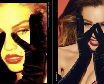 Thalía recreó sus looks más icónicos de los 90’s en la revista Vogue