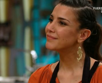Las lágrimas del jurado de Masterchef al despedir a Andrea Rincón