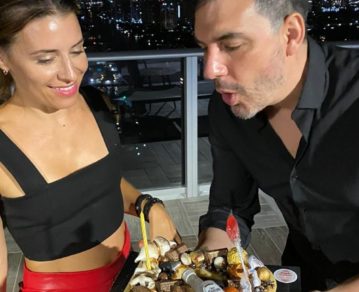 Ángel de Brito, Mariana Brey y varios famosos argentinos celebraron en Miami
