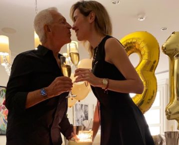 La romántica sorpresa de Eduardo Costantini a Elina Fernández por su cumpleaños