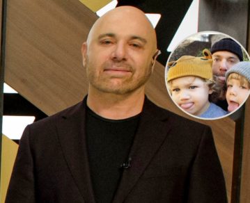 Germán Martitegui, padre full time: el tierno paseo en bici con sus hijos