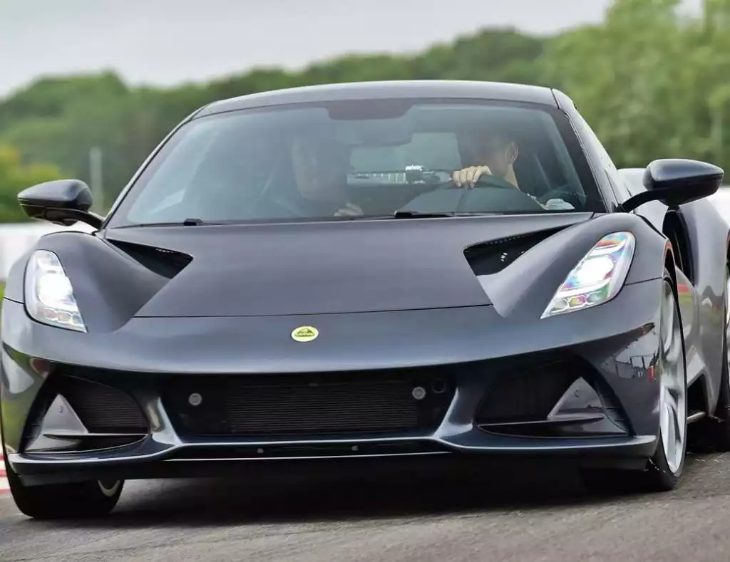 Jenson Button Lotus Emira