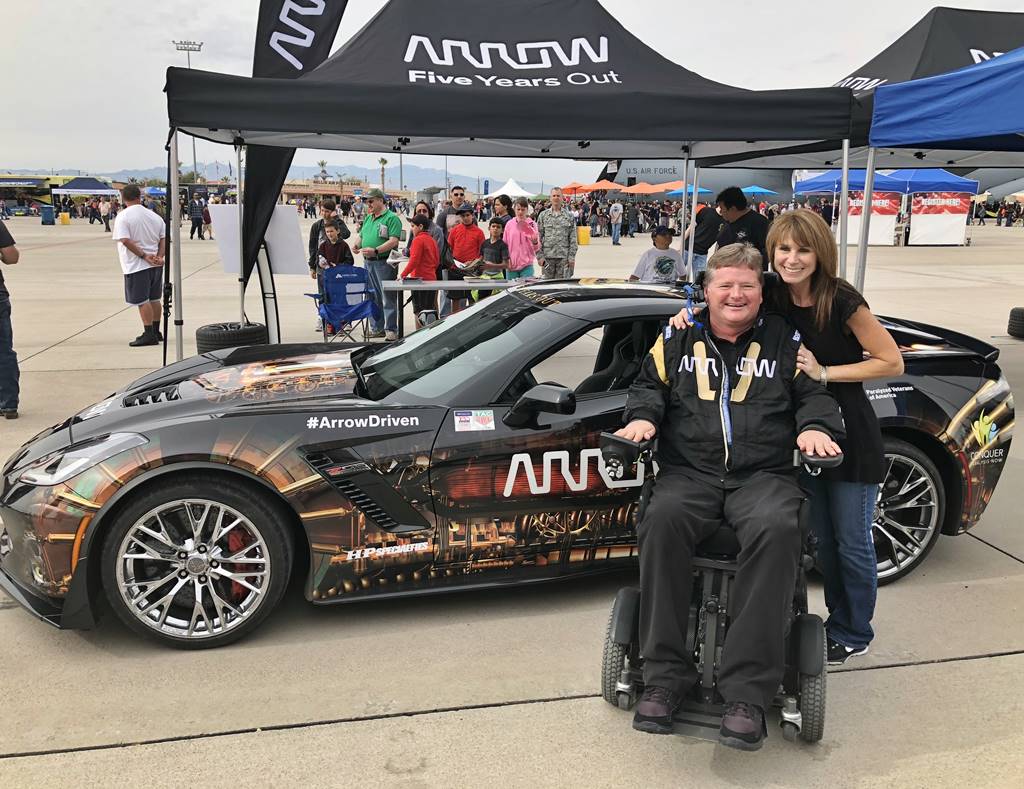 La conmovedora historia detrás del primer auto que se maneja con