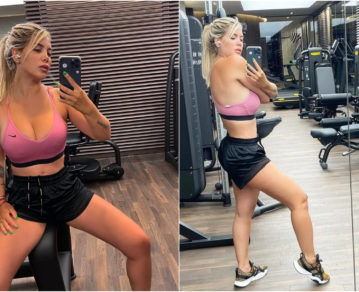 Wanda Nara: así es el increíble gimnasio que posee en su mansión de París