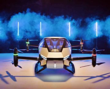 China a la conquista de los cielos con un auto volador