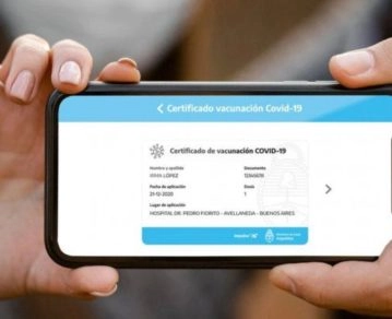 La provincia implementó el pase sanitario para poder incrementar los aforos en lugares cerrados de personas que estén vacunadas