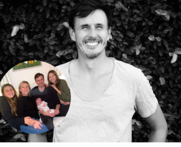 Roberto García Moritán a puras risas con 'sus chicas': el tierno encuentro que tuvo con Pampita, sus hijas y su madre