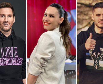 Pampita aseguró que pasaría una noche de amor con Lionel Messi y Mauro Icardi