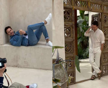 Benjamín Vicuña: así fue la campaña de moda que hizo en su primer fin de semana separado de la China Suárez