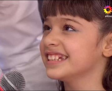 Kuky, la nena de 9 años que la rompió en La Academia e hizo emocionar a todos