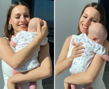Pampita compartió tiernas postales junto a su hija Ana y le dedicó una emotiva frase