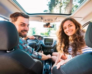 Viaje en auto